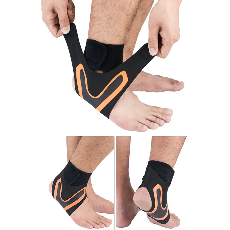 

Ankle Sleeve Brace - Right and Left Foot Support Wrap - Lightweight, Breathable Guard - Stabilizer for Running, Rolled Sprains