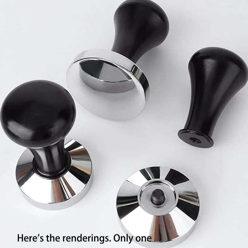

58mm Stainless Steel Coffee Tamper Flat Base Espresso Beans Press Tool Coffee Powder Pressing Tool