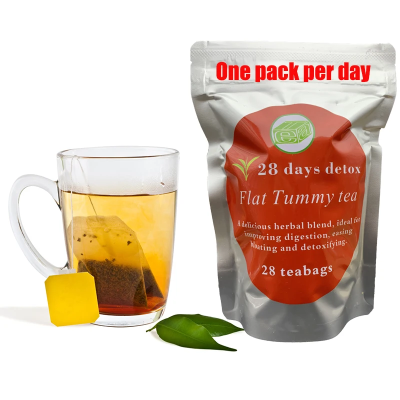 

100% чистые натуральные чайные пакетики для детоксикации на 28 дней, Очищающий жир и сжигающий вес чай для мужчин и женщин, чай для похудения жи...