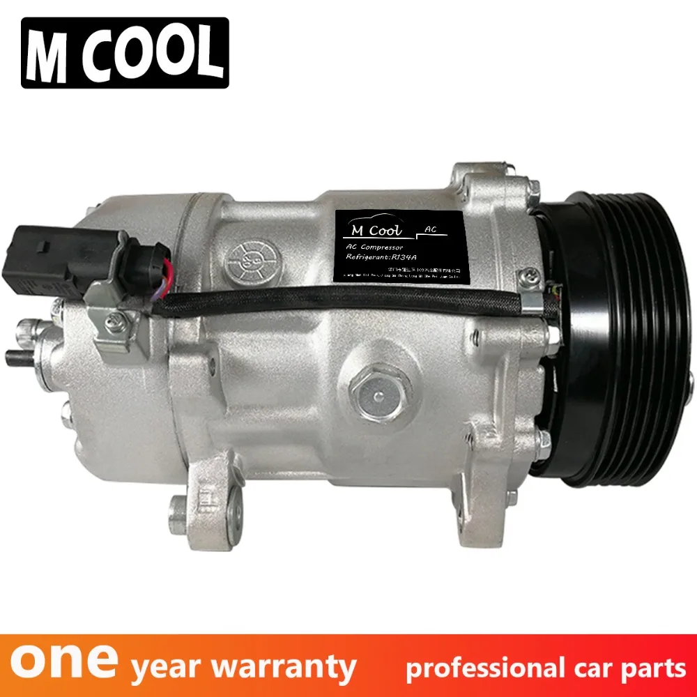 AC компрессор для Volkswagen Golf 2.0L 1.8L 1.9L 1J0820803A 1J0820803F 1J0820803K 1JO820805 1C0820191 19193645 1J0820803F