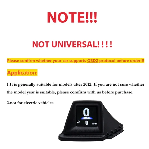 Новый Многофункциональный гаджет HUD OBD2 + GPS бортовой компьютер A-pillar Trim установка об/мин турбо давление масла Температура воды GPS Спидометр