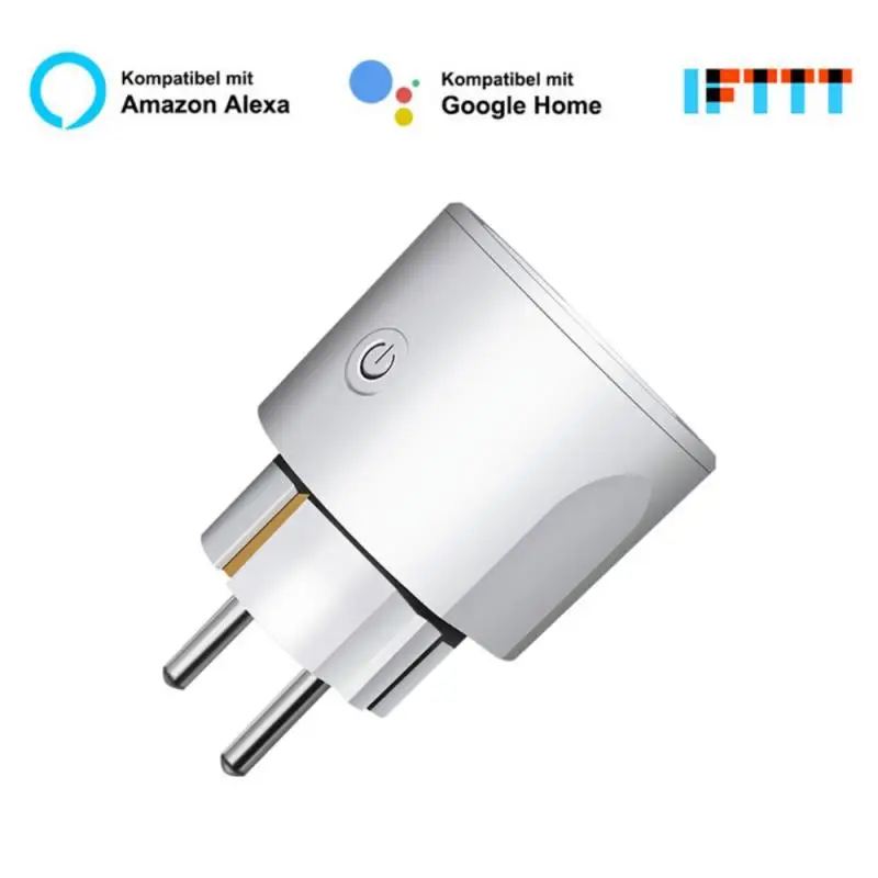 1 шт. Wi Fi ЕС Smart Plug 16A 220V адаптер переменного тока Беспроводной пульт