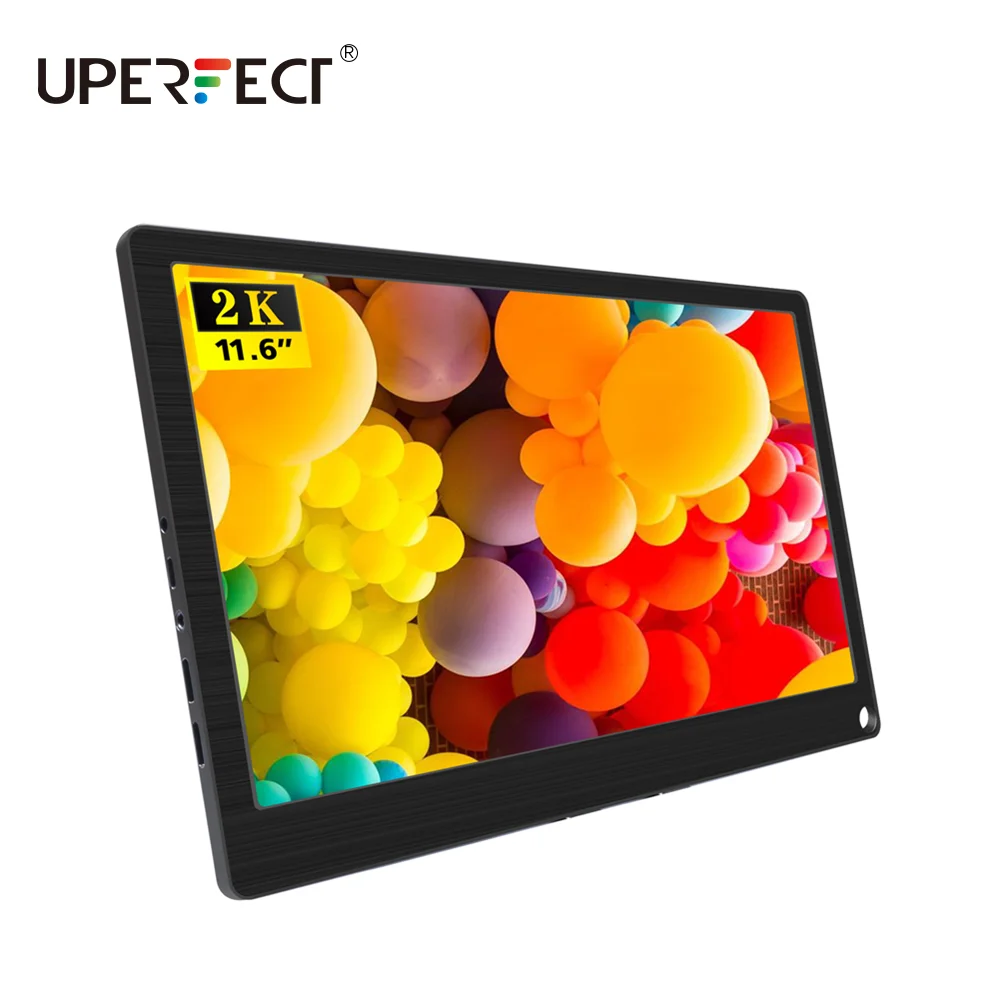 구매 UPERFECT 11.6 인치 1080P 2K 디스플레이 유형 C HDMI 휴대용 게임 모니터 스위치 PS4 XBOX 노트북 PC 전화에 대 한 Ultrathin LCD 화면