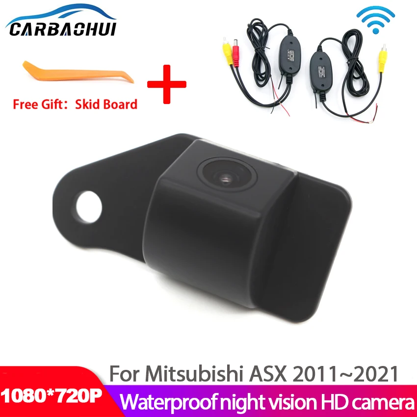 

HD CCD Автомобильная камера заднего вида, система парковки, ночное видение, водонепроницаемая для Mitsubishi ASX 2011 ~ 2017 2018 2019 2020