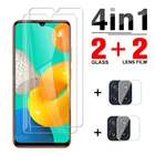 Закаленное защитное стекло 4 в 1 для Samsung M32 5G, защитное стекло для экрана камеры Galaxy M 11 10 20 51 M 21 31 30 S, пленка