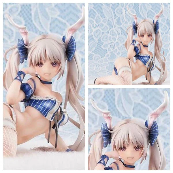 

12cm Anime Sexy Girl Kls Chris Bunny Girl Lying Ver. 1/8 PVC Clothes Removable Action Figure Toys Adult Collection Model Gifts