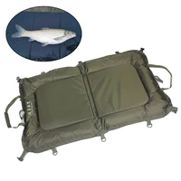foldable fishing unhooking mat carp fishing landing pad waterproof lightweight fishes care filling pad protection tackle tools