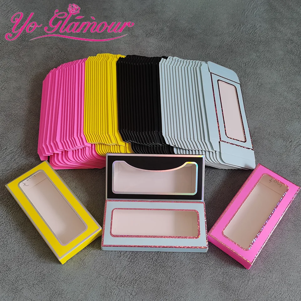 Оптовая продажа объемный чехол для ресниц упаковка 25 мм накладные норковые