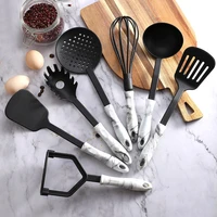 7 pieces home kitchen nylon utensils set heat resistant cooking tools