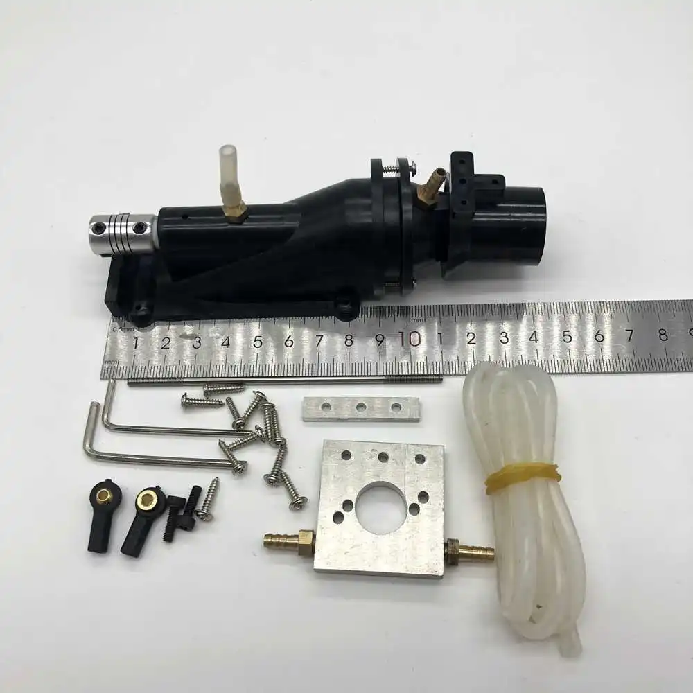 Удаленное управление Лодка Модель Части Водяной Джет Насос 3 Лопасти Винт 26 или 40мм Распылитель с Соединением и Валом.