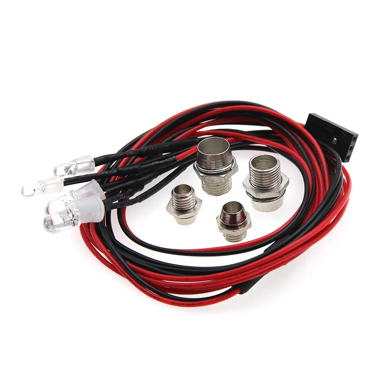 RC Светодиодный ночной фары головной светильник с 3/5 мм светодиодный для модели