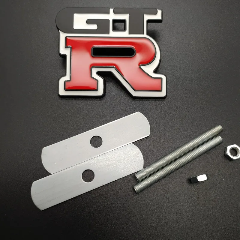 1 шт. металлический 3d значок на переднюю решетку GTR эмблема наклейка для