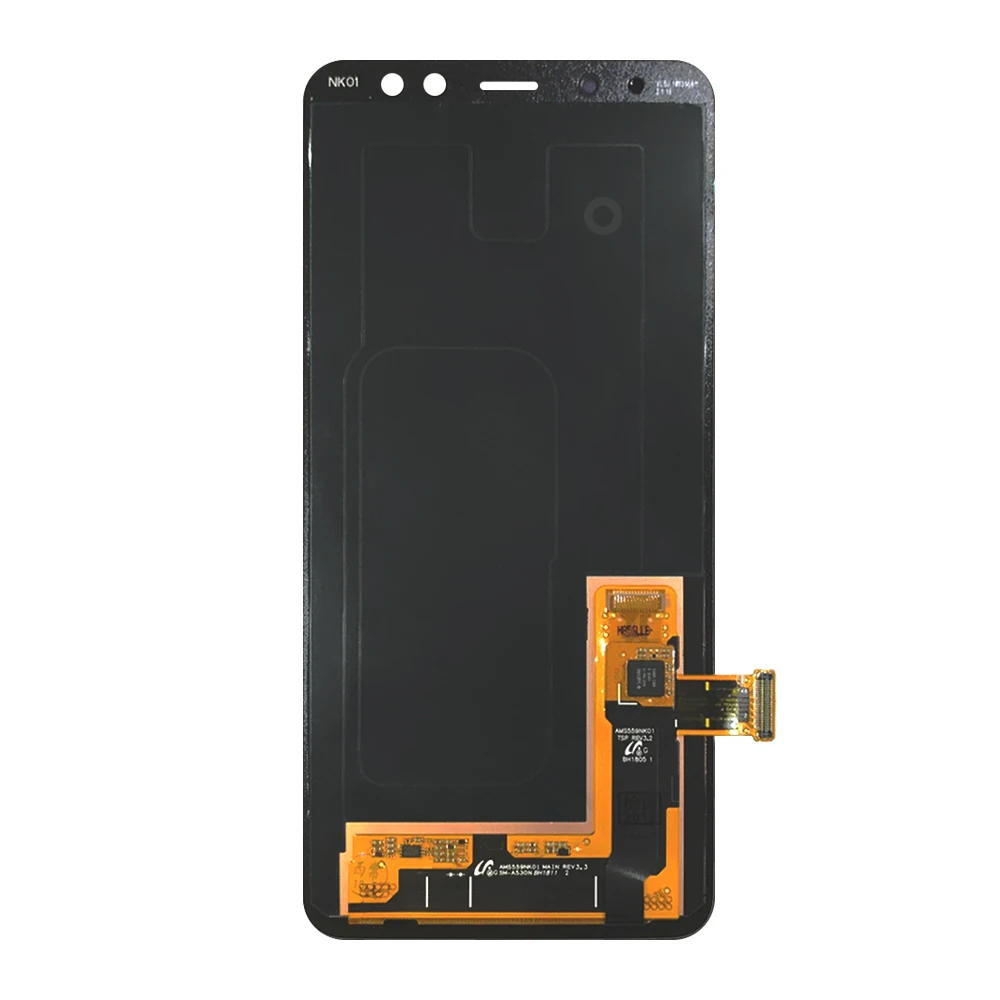 ЖК-дисплей fix2sail Super AMOLED для Samsung Galaxy A8 2018 с сенсорным экраном дигитайзер в сборе A530