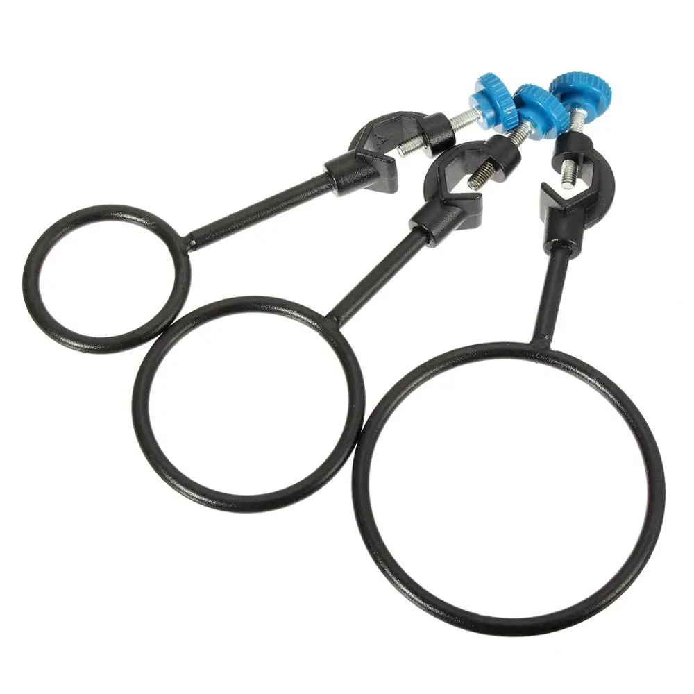 

Metal Support Ring Heating Fixed Tools ron Circles with Top Wire Adjustable Multifunctional Laboratory Universal Supplies