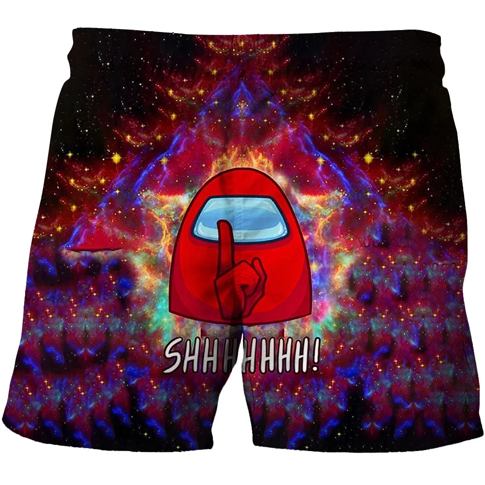 

New Kids Summer 3D Popular Games Beach Short Pants Swim Shorts Baby Boys Girls Swimwear Toddler Kids Fashion Print Swimwear