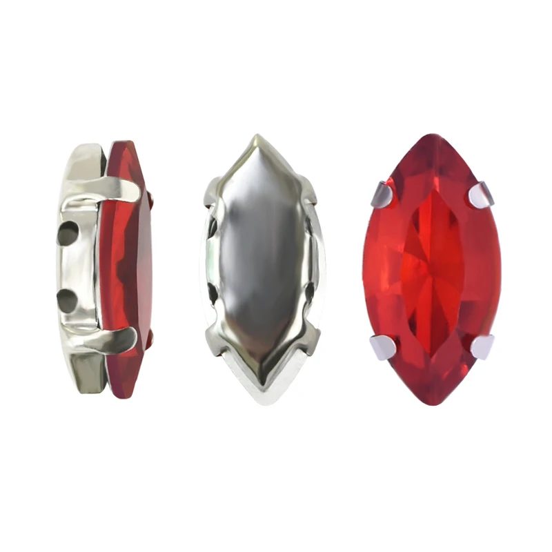 50 шт./лот стеклянные стразы конский глаз в форме листа/каплевидной формы