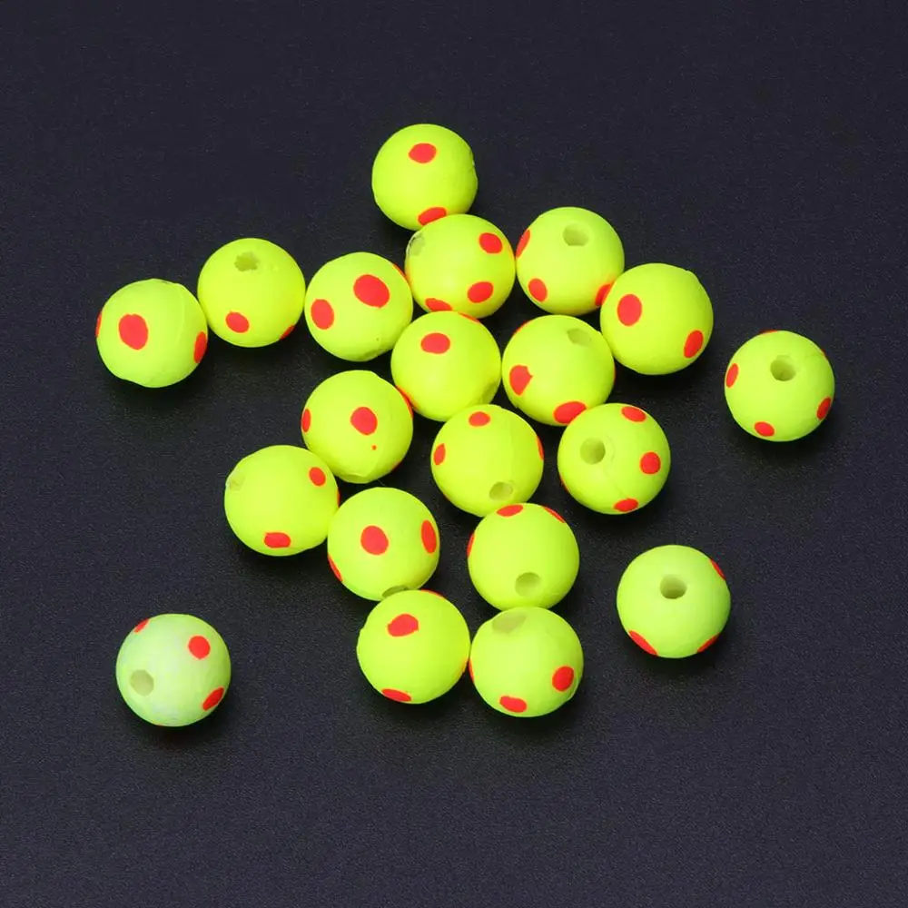 20 шт./компл. бусинки из ЭВА поплавковая Рыболовная Снасть для карпа двухцветная