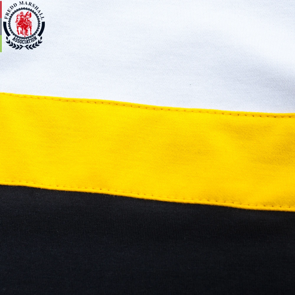 Рубашка поло Fredd Marshall Мужская с коротким рукавом модная повседневная тенниска из