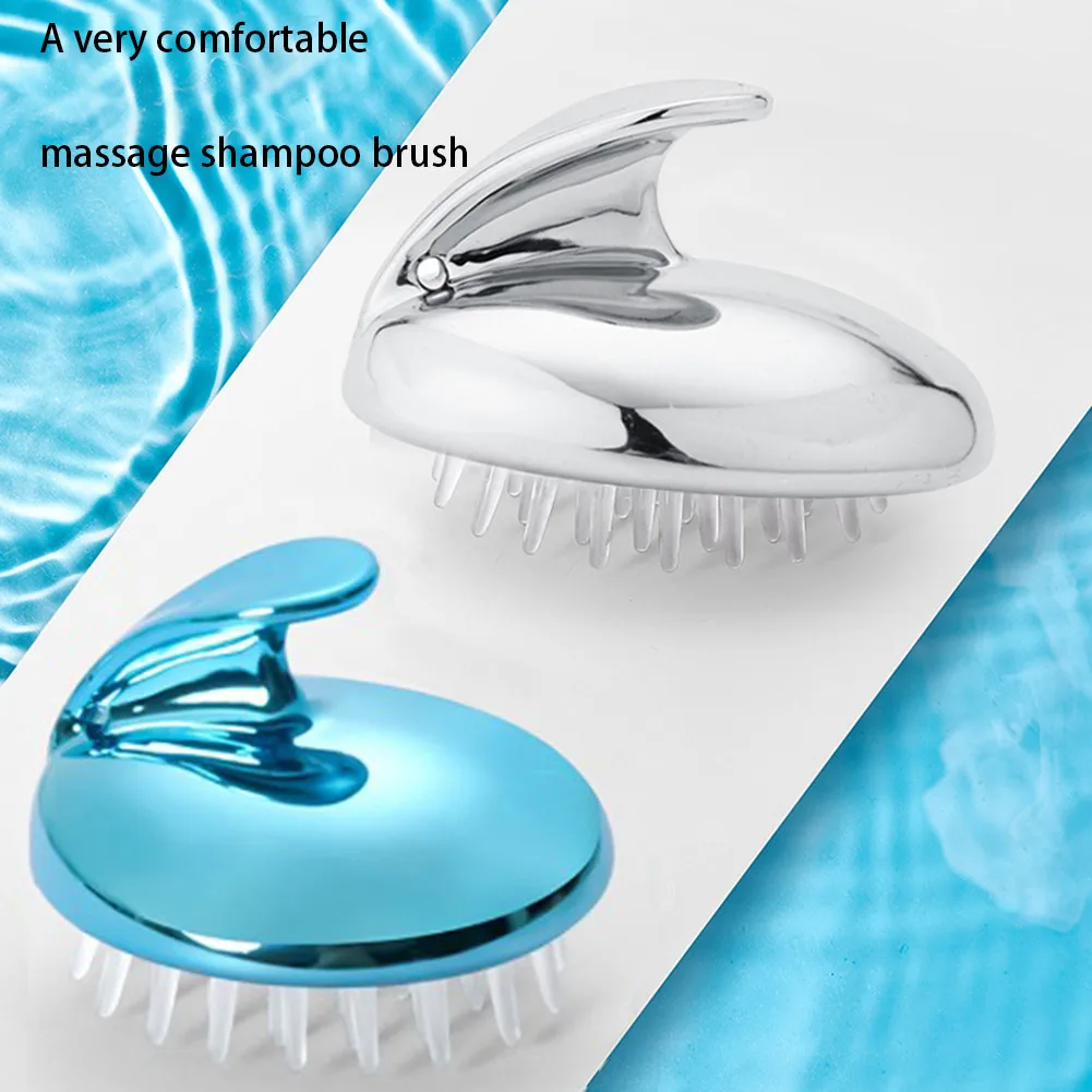 

Пластиковая силиконовая щетка для волос, массажная расческа, ручная щетка для ванны душа, Массажная головка, инструмент для укладки волос, к...