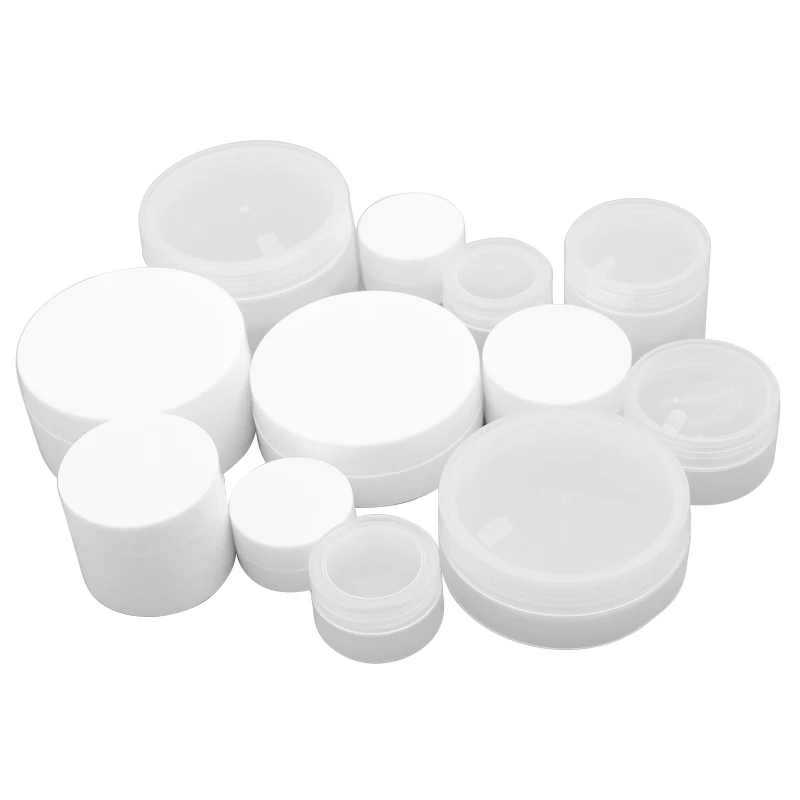Пустая Косметическая емкость бутылка для крема маленькая пластиковая баночка