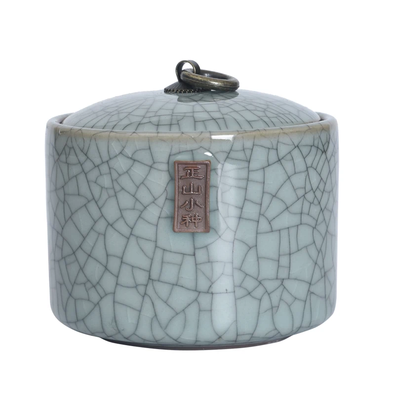 Герметичные чайные банки Longquan Celadon, упаковка для чая, портативная Чайная Коробка для путешествий, чайная банка, чайная баночка, резервуар для хранения