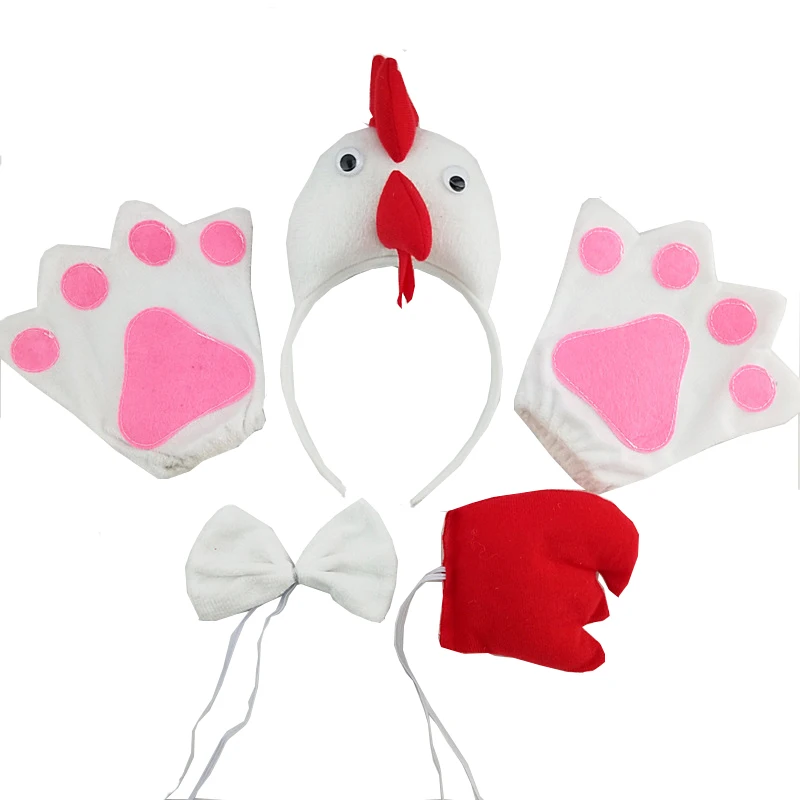 Детская одежда для девочек и мальчиков петух курица утка гусь костюмированной