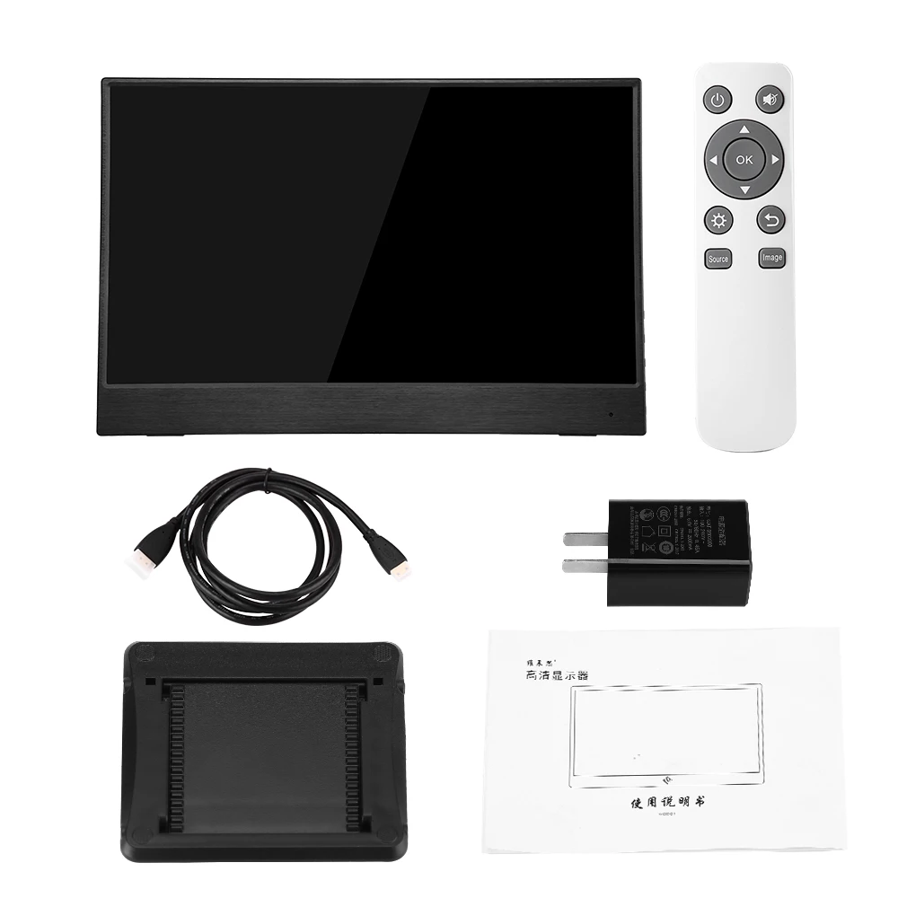 Eyoyo EM12S Портативный монитор 2560X1440 QHD IPS 12 5 &quotДисплей Ecran компьютер светодиодный