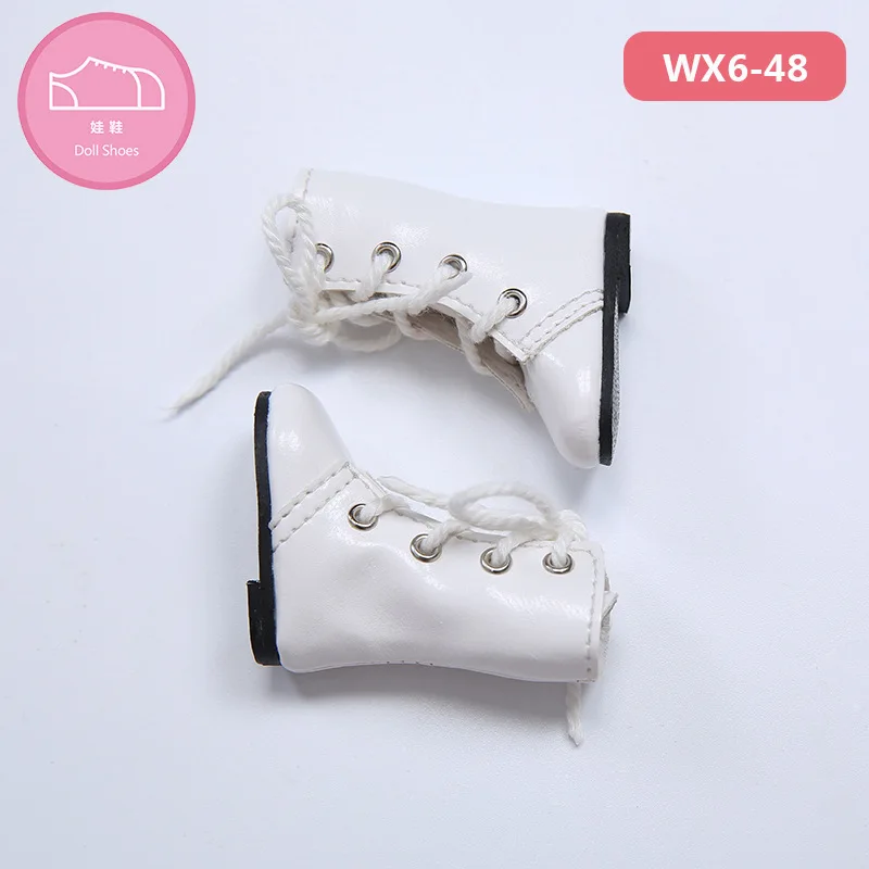Фотосессия 1/6 подходит для 12-дюймовых кукол Bjd Girl в белом лакированном кожаном и