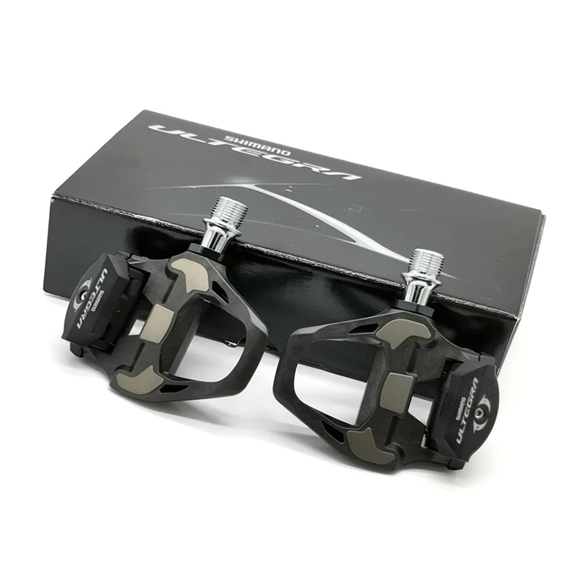 Углеродные дорожные педали ULTEGRA R8000 самоблокирующиеся SPD велосипедные с шипами