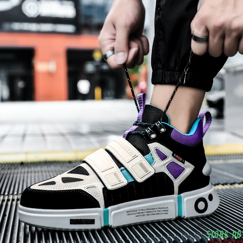

2020 Summer Autumn Women Outdoor Sock Skateboarding Shoes Men Male High Top Walking Boots Boy Training Sports Sneakers