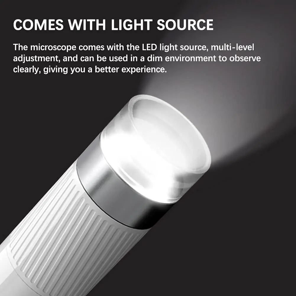Умный Цифровой микроскоп съемный портативный электронный прибор с Wi-Fi