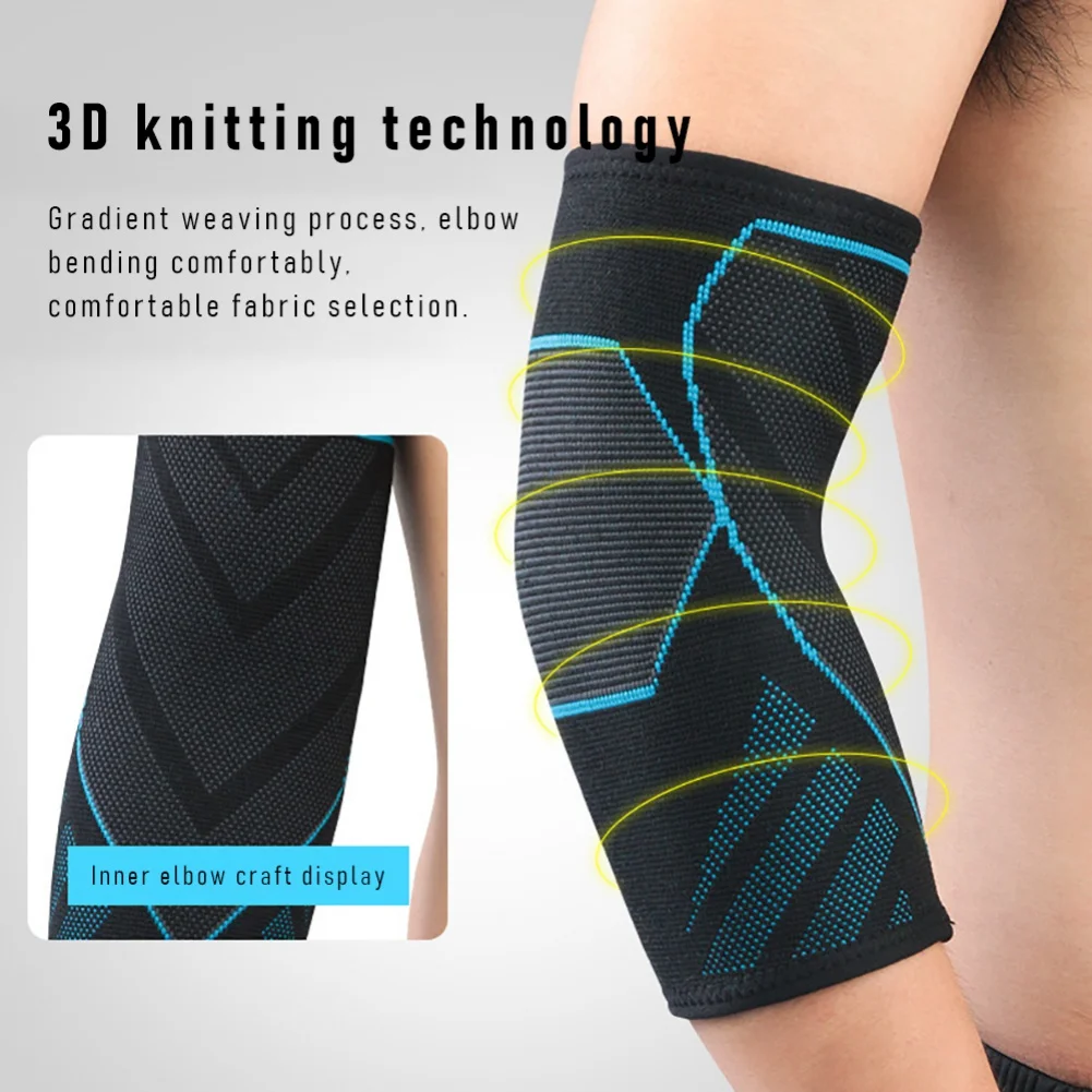 

Elbow Movement Protection Outdoor Sports Safety Arthritis Pain Brace Elbow Brace Compression Support Sleeve knitting Elastic