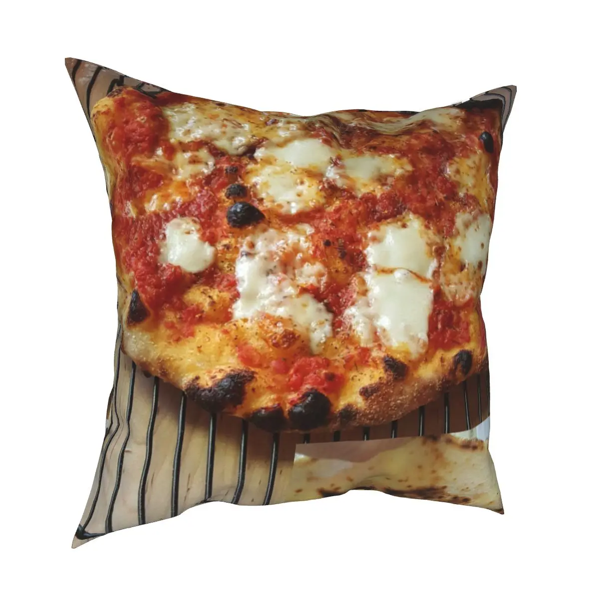 

Fun food decoration cushion cover simple style 3D printing pillow cushion cover 45cm linen pillow cover culture