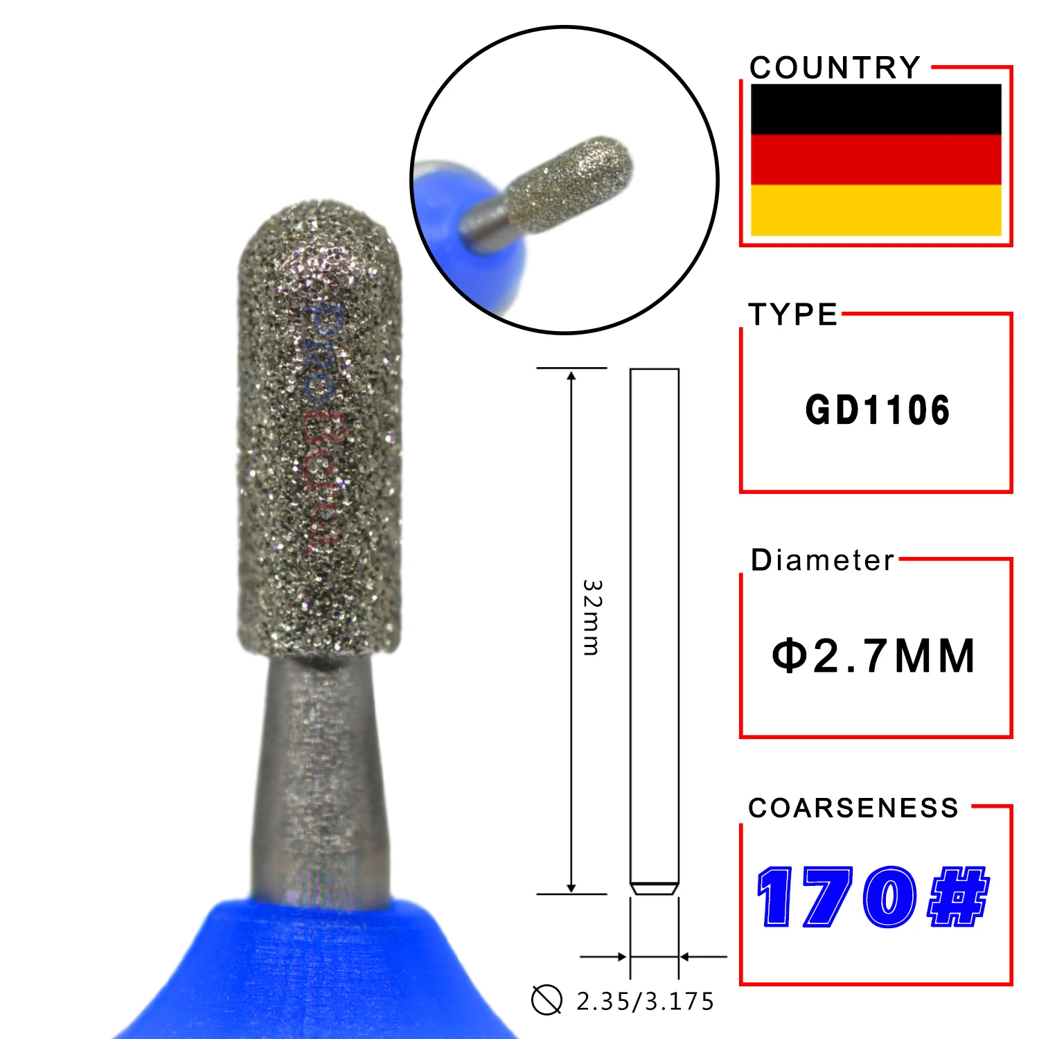 Алмазная фреза для маникюра и педикюра из карбида | Красота здоровье