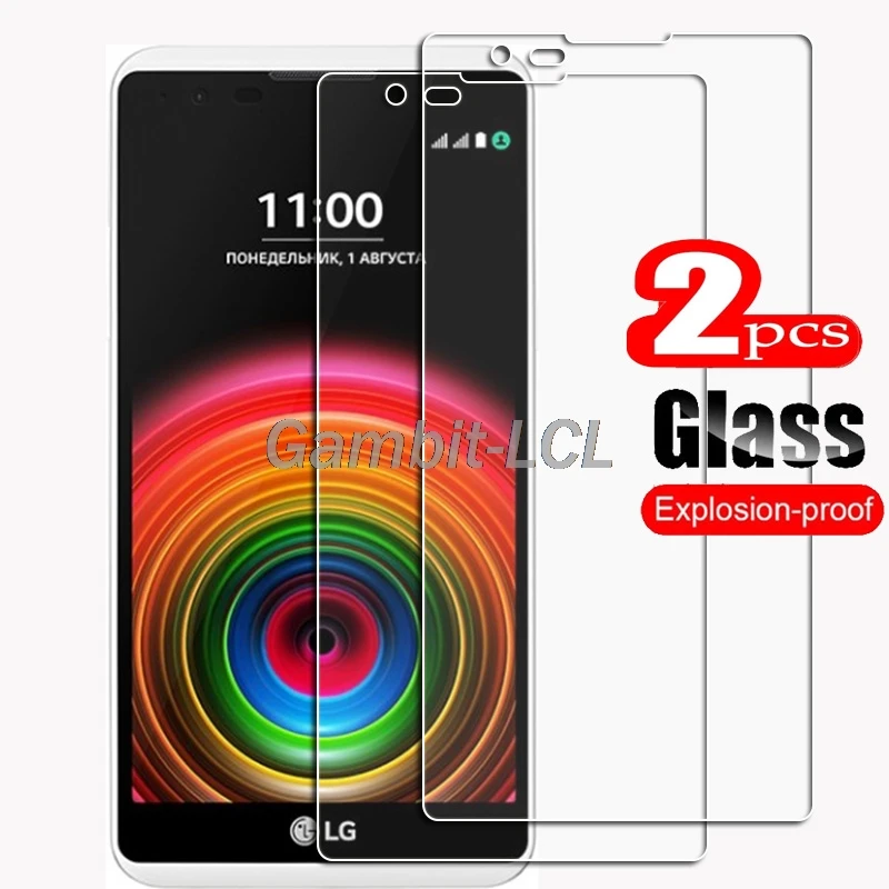 For LG X Power Tempered Glass Protective ON K220DS K220 LS755 US610 K450 5.3NCH Screen Protector Smart Phone Cover Film