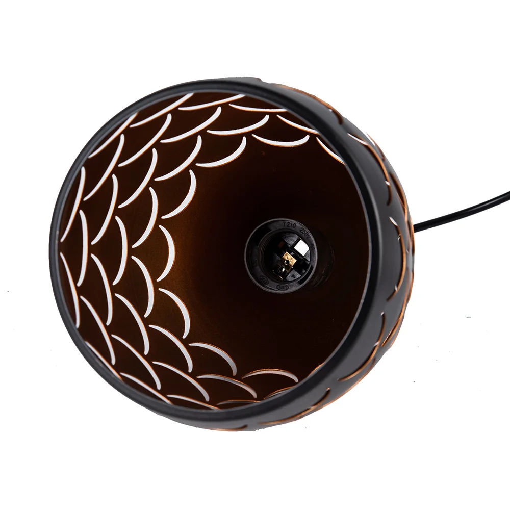 Железный ажурный потолочный светильник в стиле арт деко современные винтажные