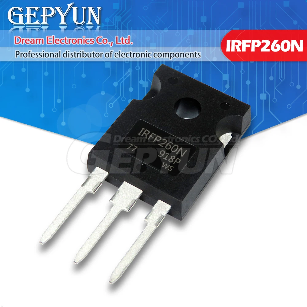 

Новый МОП-транзистор IRFP260NPBF TO-247, IRFP260N, TO247, IRFP260, TO-3P, 5 шт.
