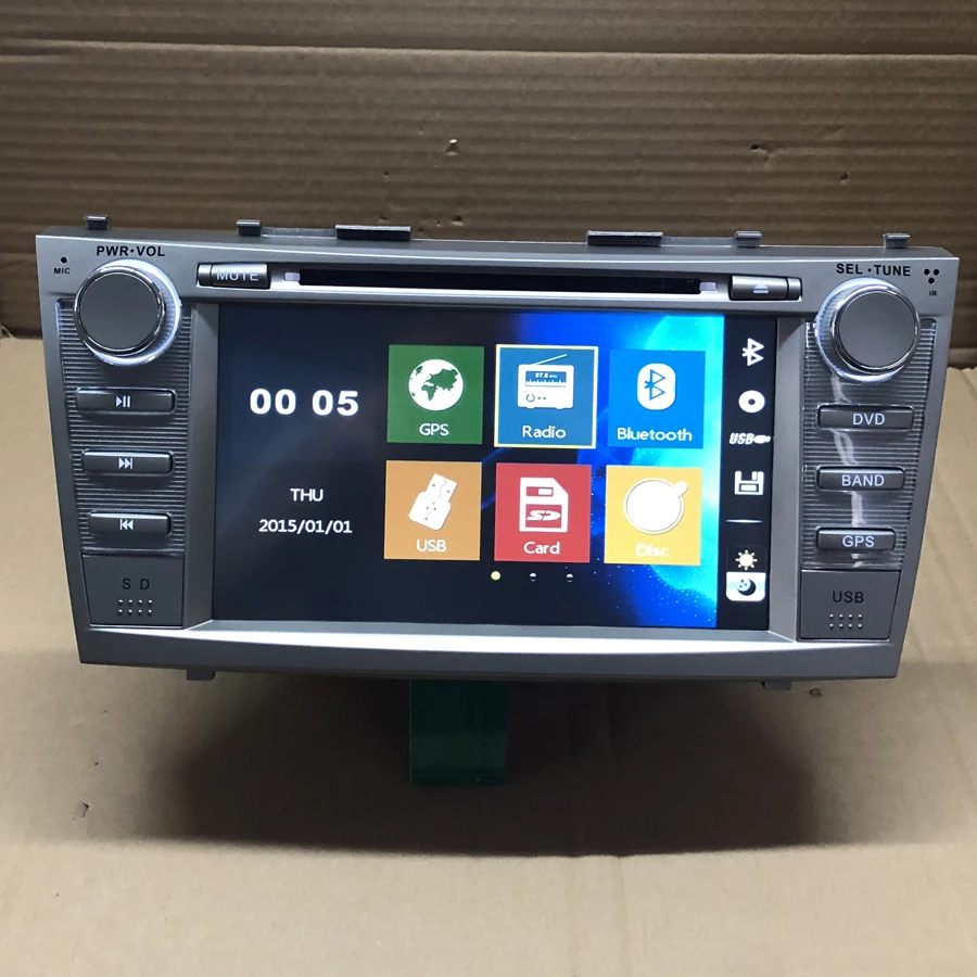 BYNCG 8 inch 2 Din Car DVD Player FOR TOYOTA CAMRY 2006 2011 GPS Navigation in Dash PC Stereo TV gps Radio BT SD USB|Автомагнитолы| |