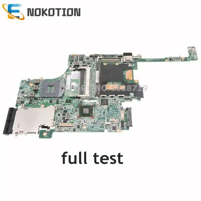 

Материнская плата NOKOTION для ноутбука HP Elitebook 8560 Вт, материнская плата QM67, 4 слота ОЗУ 010164G00 652638-001 652638-001