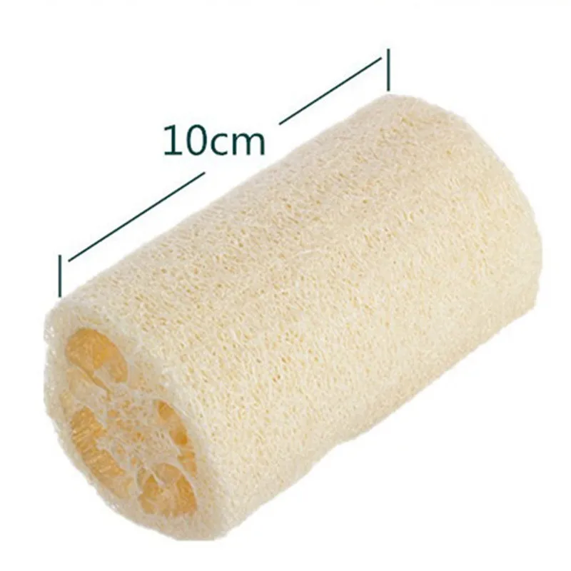 

1pc Natural Loofah Organic Shower Loofah Spa Exfoliating Bath Body Scrubber For Removing Dead Skin, No Bleaching Eco Friendly