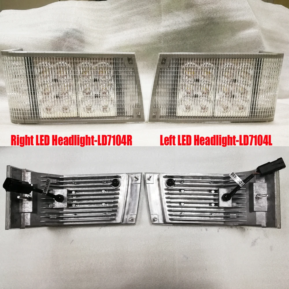 1 пара фар включает левый угол + правый светодиодные фары для чехла IH Magnum
