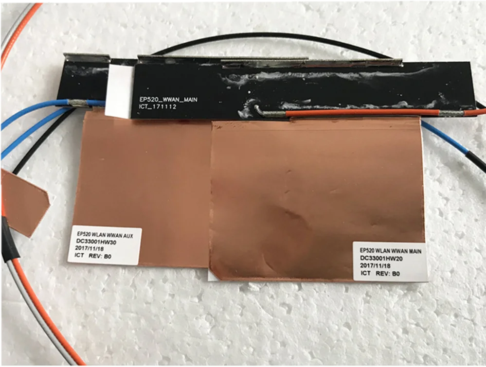 Новый оригинальный ноутбук Lenovo ThinkPad P52 WLAN WWAN антенна 4G провода DC33001HW20