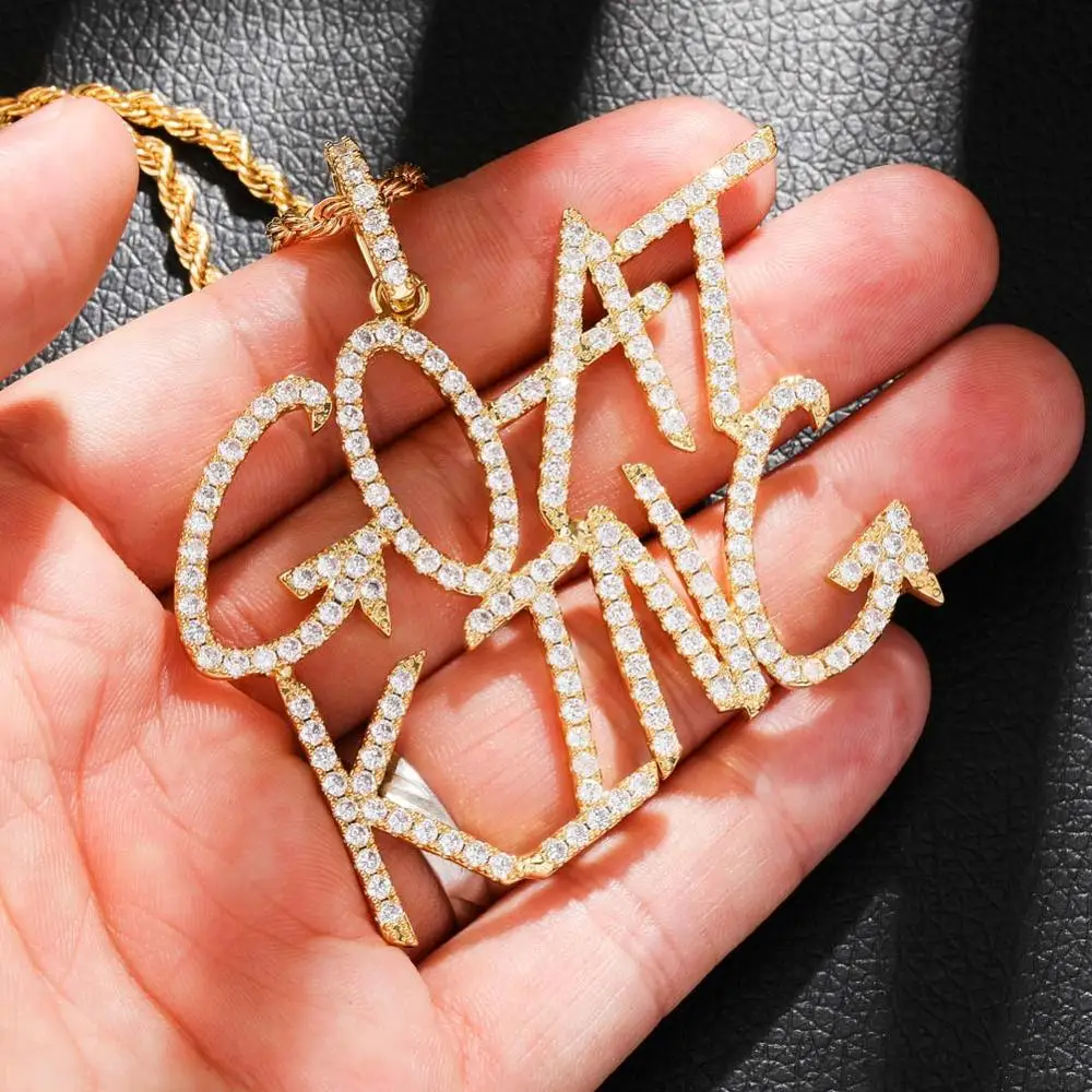 JINAO пользовательское имя для тенниса цепочка с буквами ожерелья подвесками