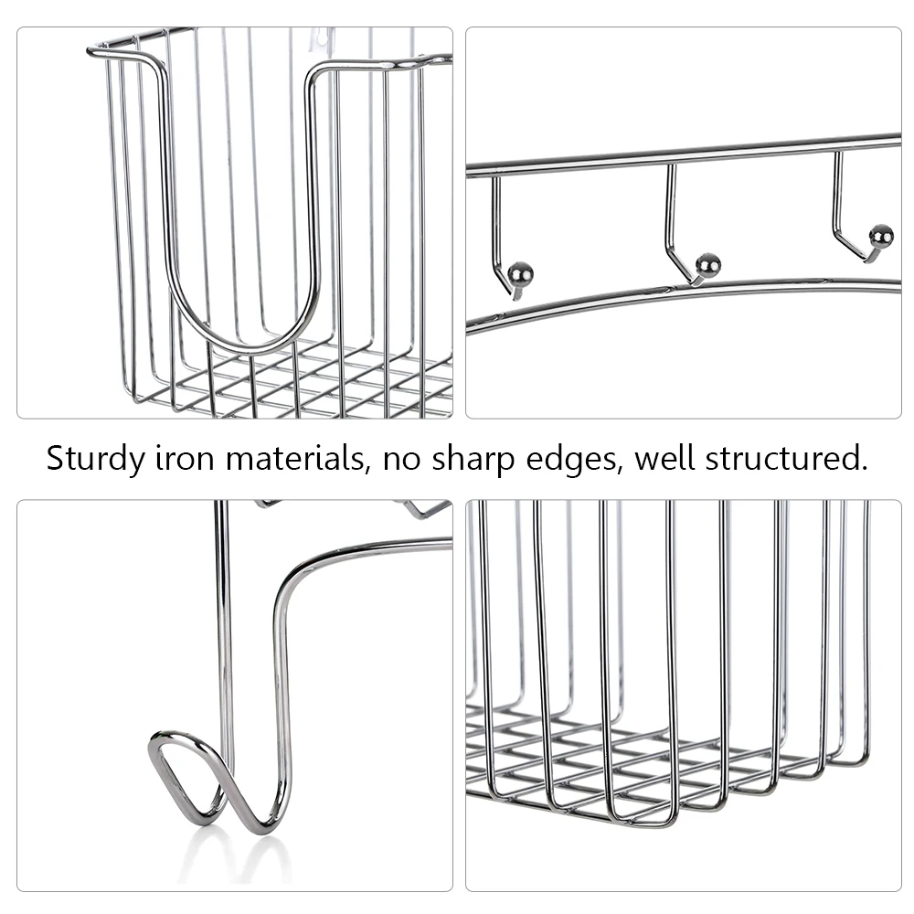 Новый настенный держатель для гладильной доски железная стойка с крючками
