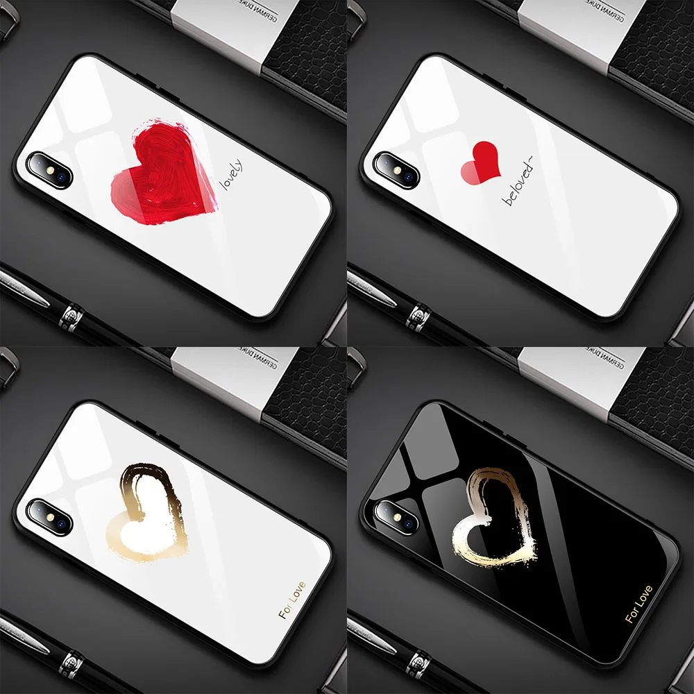 Роскошный окрашенный чехол из закаленного стекла для iphone 11 pro max x xr xs 8 7 6 6 S Вселенная Звездное Фламинго Луна цветочный узор мягкий край