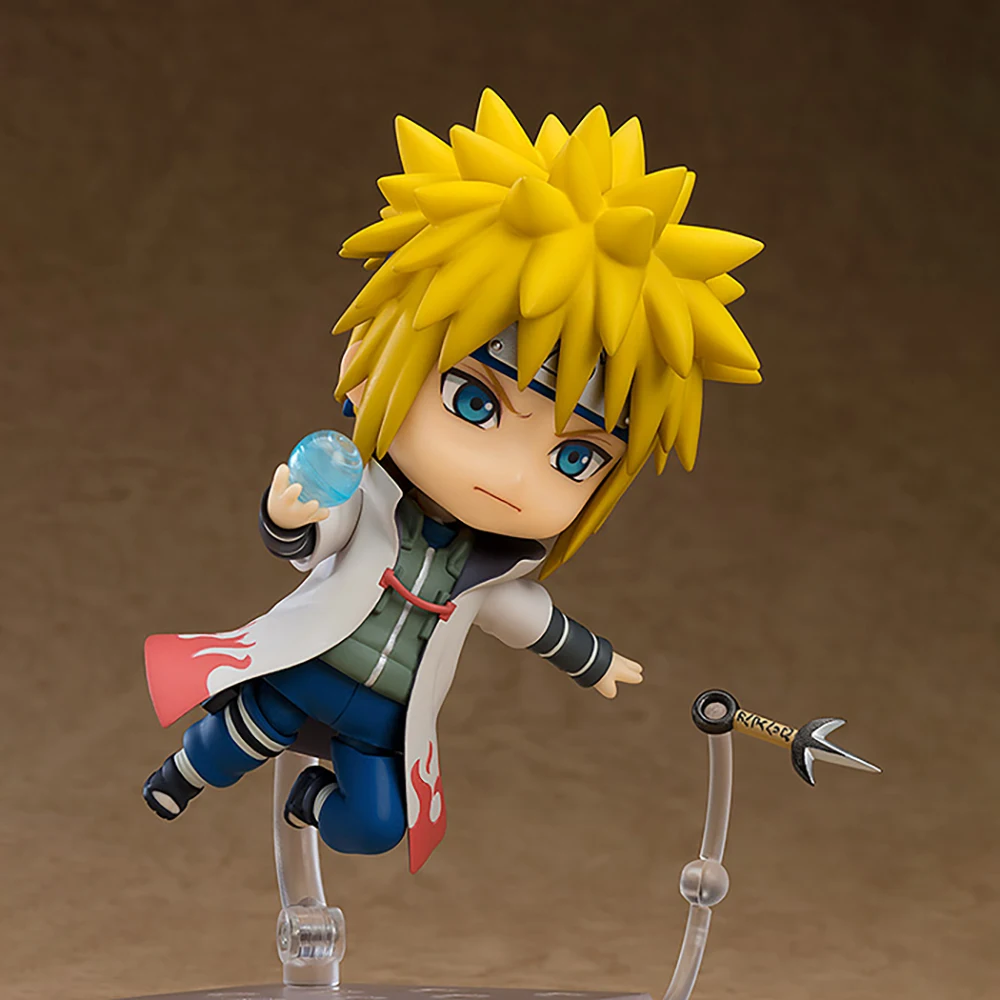 100% Original Good Smile Namikaze Minato Nruto Nendoroid Anime Model Naruto: Shippuden 10Cm Collection Action Figure Toys Gifts | Игрушки и