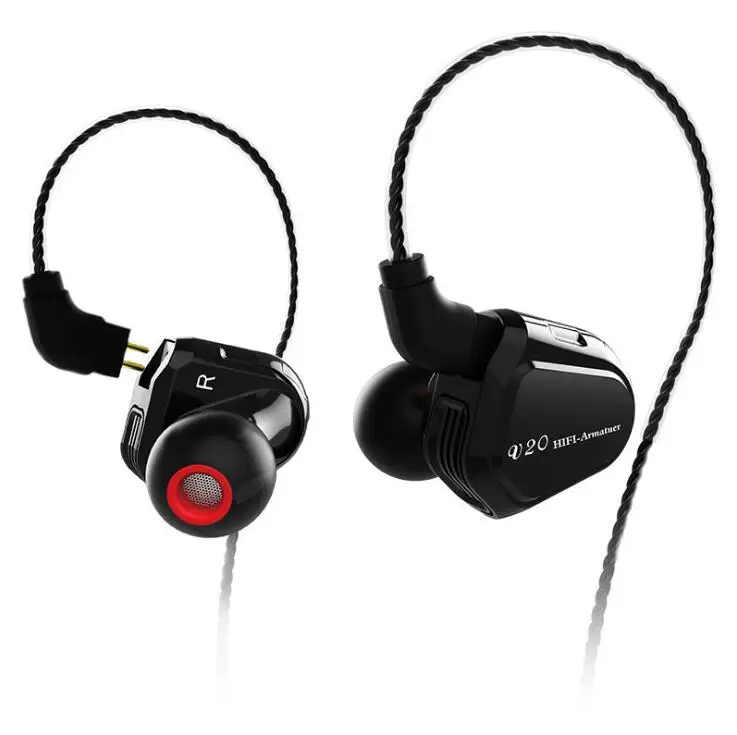 Совершенно новые TRN V20 DD + BA гибридные наушники HIFI DJ монитор для бега спортивные
