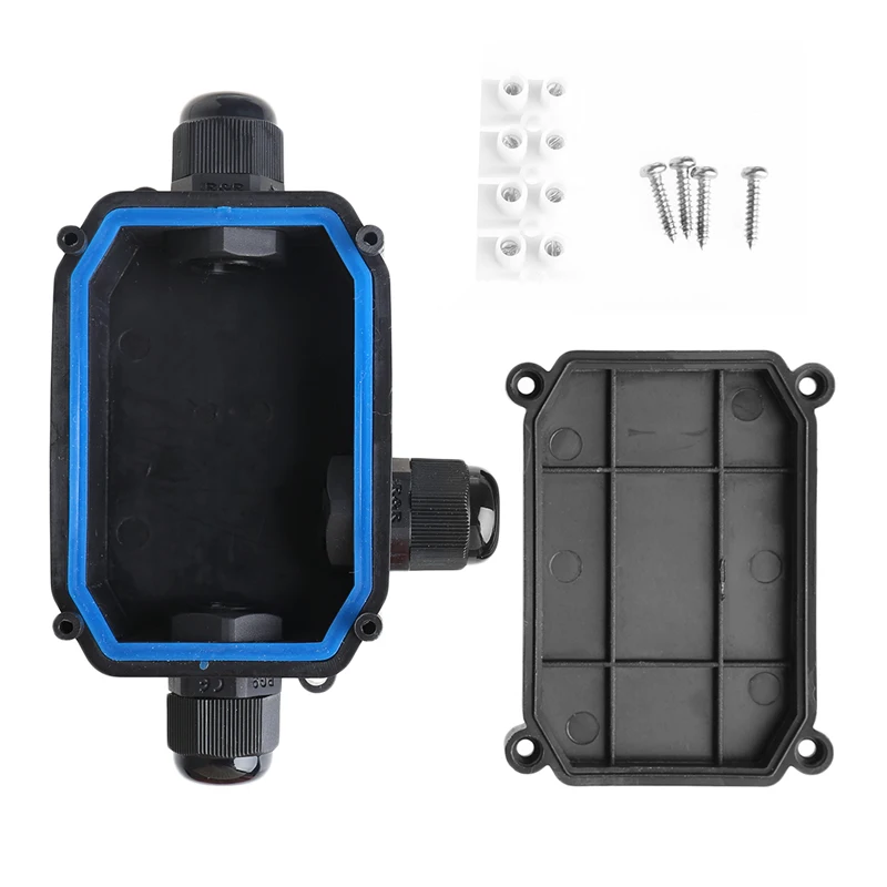 

P15D Waterproof IP66 Plastic Cable Wire Connector Gland Electrical Junction Box