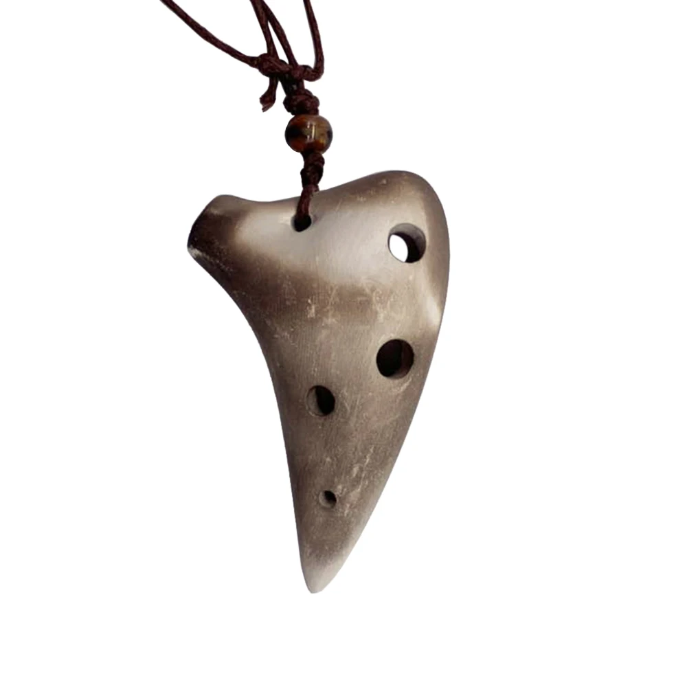 Керамический подводный инструмент Ocarina Alto C с 6 отверстиями музыкальный со