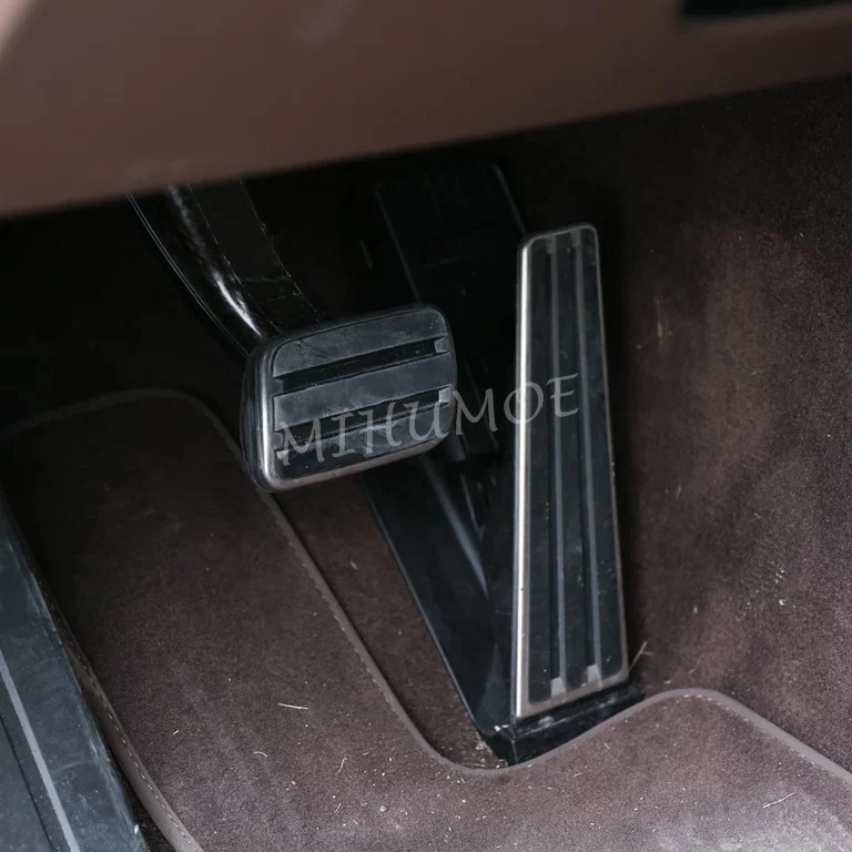 Спортивная стальная педаль тормоза и газа накладка набор для Porsche Panamera 718 Boxster Cayman аксессуары